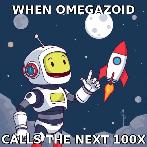 OmegaZoid Moon Mission - AI predicting the next crypto moonshot